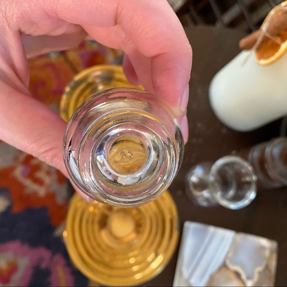 Set of 2 Dart Craftsman NY NY Brass Chamber Candle Holders - Picture 6 of 6